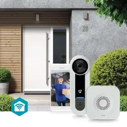 SmartLife Video-Türsprechanlage,  HD-Video mit 1536 p, grosser Blickwinkel