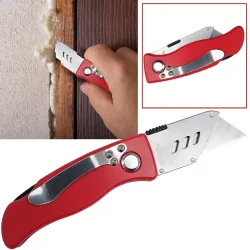 Cuttermesser mit Gürtelclip, klappbar