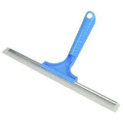 Abzieher für Fenster und Dusche, hellblau, 30 cm