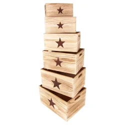 Deko-Holzboxen 