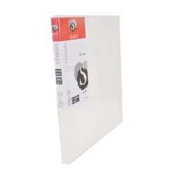 Leinwand, Baumwolle auf Holz-Keilrahmen, 30 x 1,8 x 30 cm, 280 g