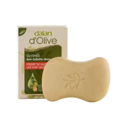 Feste Olivenöl Massageseife mit hochwertigen Ölen, 150g