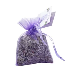 Duftsäckchen Lavendelblüten, Kleiderschrank Lavendelkissen mit feinem Duft, 15 g