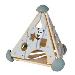 16-teilige Lernhilfe aus Holz, Spielzeug für Kleinkinder, mit verschiedenen Funktionen