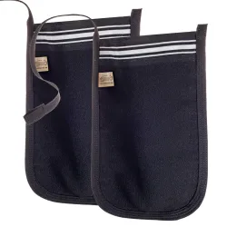 2er-Set Hamam Peelinghandschuh Deluxe, pflegendes Körperpeeling für Gesicht und Körper