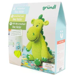 gründl Häkeltier Dino Dieter, Nähset, Häkelset