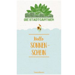 Saatgrüsse - Hallo Sonnenschein, Sonnenblumenmischung