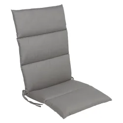 Hochlehner-Auflage Rollstepp, grau, 123 x 50 x 6 cm