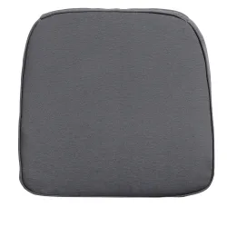 Stuhlkissen Outdoor, bequemes und komfortables Sitzkissen, grau, 48 x 48 x 5 cm
