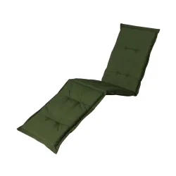Liegen-Auflage, weiche und komfortable Polsterauflage, grün, 200 x 65 cm
