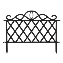 Beeteinfassung, zum edlen Einfassen von Beeten, L 48 x H 36 cm