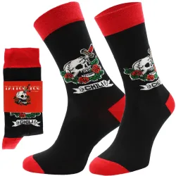 Freizeitsocken Tattoo, 1 Paar, 36-40