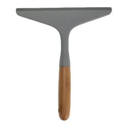 Fensterwischer mit Bambusgriff, 2-farbig sortiert, 24 x 20 x 3 cm