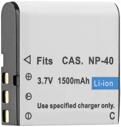Ersatz-Li-Ion-Akku für 4K-UHD-Camcorder DV-860.uhd, 1.500 mAh