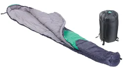 3-Jahreszeiten-Mumienschlafsack, 400 g/m² Füllung, 230 x 85x 70 cm