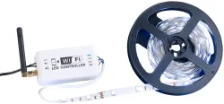 WLAN-Controller für Smartphone-Fernsteuerung von LED-Streifen / Strips