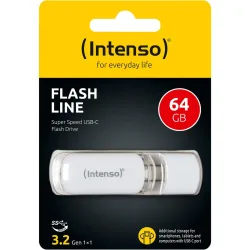 INTENSO USB-Stick Flash Line 64GB 3538490 USB 3.1 Type-C