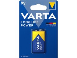 Varta, LONGLIFE Power 9V Block Alkaline Batterie - 1 Stück