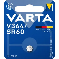 Varta Knopfzelle 364 1.55 V 1 St. 17 mAh Silberoxid SILVER Coin V364/SR60 Bli 1