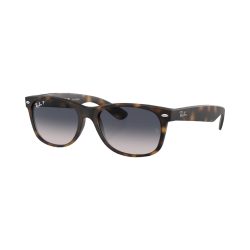 Ray-Ban New Wayfarer Blau polarisiert/ Havanna M | Sonnenbrillen