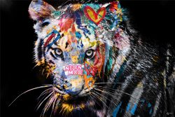image LAND Gemälde Comic Art 