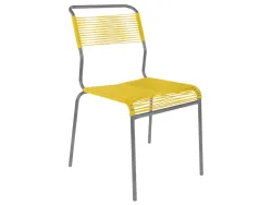 Schaffner Spaghetti-Stuhl Säntis Gelb | Schubiger Möbel