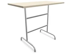 Schaffner Metall-Stehtisch Säntis Feuerverzinkt Beige | Schubiger Möbel