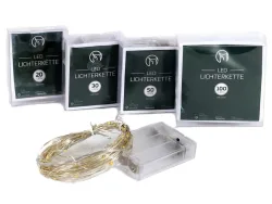 Decofinder Lichterkette 30 Led , Transparent Transparent | Schubiger Möbel