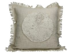 Kersten Kissen Baumwolle mit Fransen 45x45 cm  | Schubiger Möbel