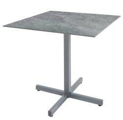 Schaffner Gartentisch Luzern Quadratisch Decor Grau | Schubiger Möbel