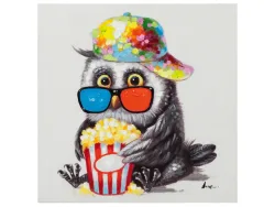 image LAND Bild Vögelchen mit Popcorn  | Schubiger Möbel