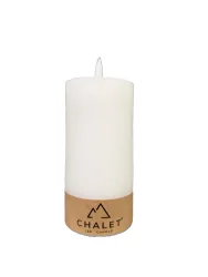 Decofinder LED-Kerze Chalet H: 15 cm  | Schubiger Möbel