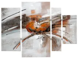 image LAND Bild Caris, Orange Orange | Schubiger Möbel