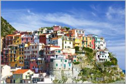 image LAND Bild mit Rahmen Manarola, Riviera 2  | Schubiger Möbel