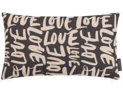 Magma Kissenhülle Flirt Anthrazit 50x30 cm  | Schubiger Möbel