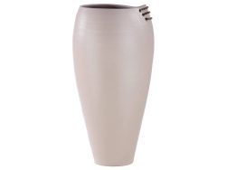 Gilde Vase Coimbra Grau H: 80 cm  | Schubiger Möbel