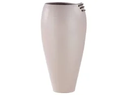 Gilde Vase Coimbra Grau H: 80 cm  | Schubiger Möbel