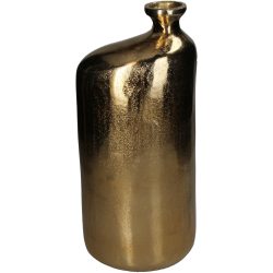 Kersten Vase Aluminium, Champagner H: 38 cm  | Schubiger Möbel