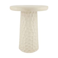 Decofinder Beistelltisch Magnesium, Weiss H: 48 cm  | Schubiger Möbel