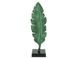 Abhika Figur Feder Grünspan H: 45 cm  | Schubiger Möbel