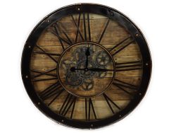 Decofinder Wanduhr Metall D: 80 cm  | Schubiger Möbel