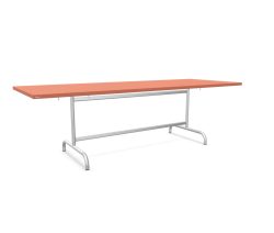 Schaffner Metall-Tisch Säntis Feuerverzinkt Braun | Schubiger Möbel