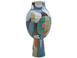Edg Vase Keramik Multicolor H: 50 cm  | Schubiger Möbel