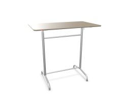 Schaffner Metall-Stehtisch Rigi Feuerverzinkt Beige | Schubiger Möbel