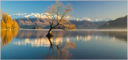 image LAND Bild mit Rahmen Bergpanorama mit See  | Schubiger Möbel