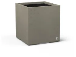 Joop Pflanzengefäss Cubic, Earth H: 54 cm  | Schubiger Möbel