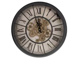 Decofinder Uhr Metall D: 47 cm  | Schubiger Möbel