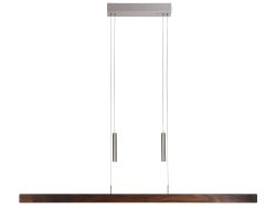 HerzBlut Balkenlampe Leana Nussbaum B: 121cm Holzfarbig | Schubiger Möbel