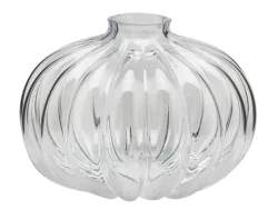 Edg Vase Klarglas H: 25 cm  | Schubiger Möbel