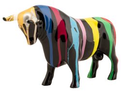 image LAND Skulptur Bunter Stier  | Schubiger Möbel